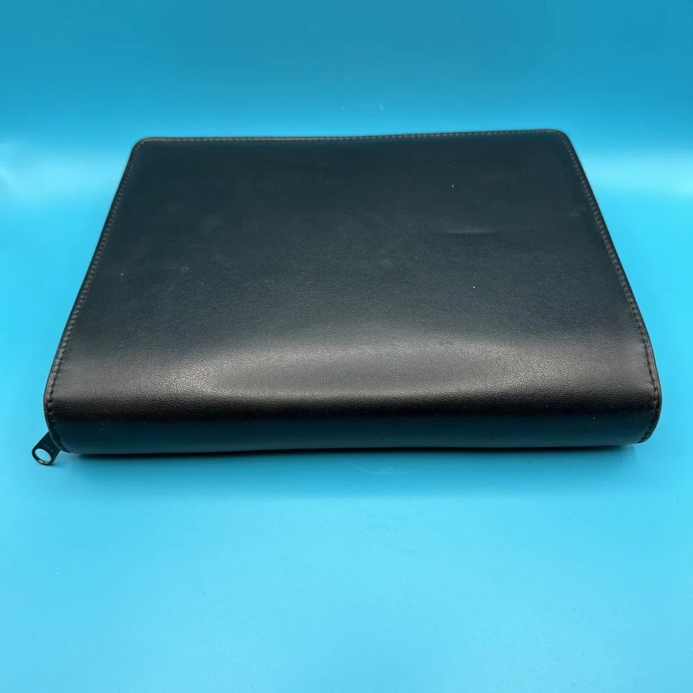 Dayrunner Planner Organizer Black & LOTS of Inserts Full Zip Vintage‎ 90s 1990s